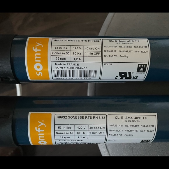 Somfy 506S2 Sonesse RTS 120 V - Picture 3 of 7